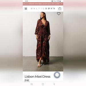 Baltic born lisbon dress